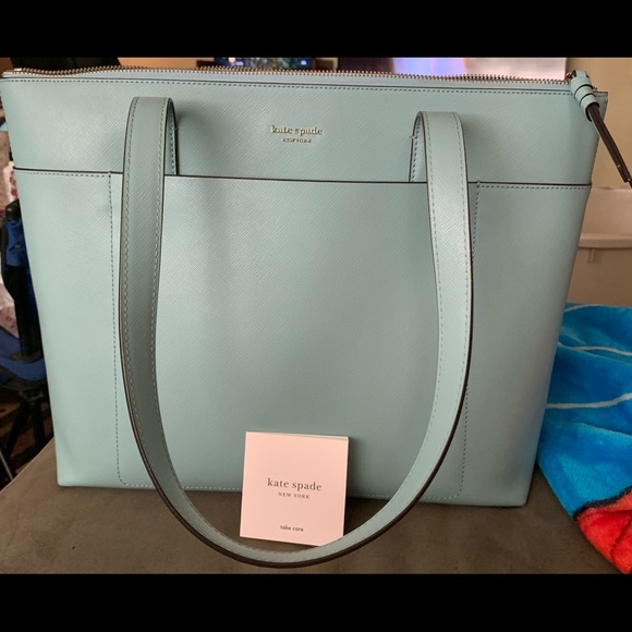 booked large work tote kate spade